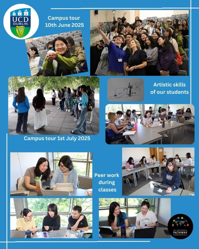 Collage of students part 2